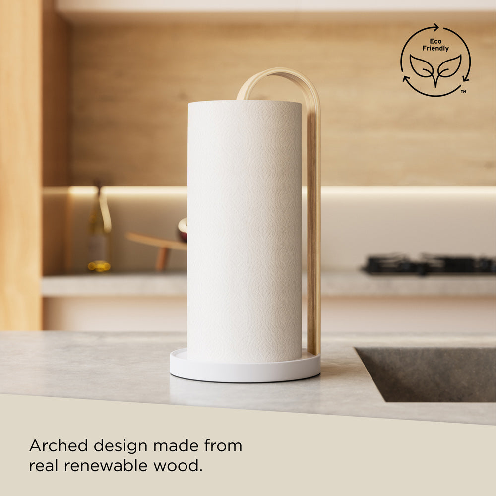 Bellwood Paper Towel Holder - White