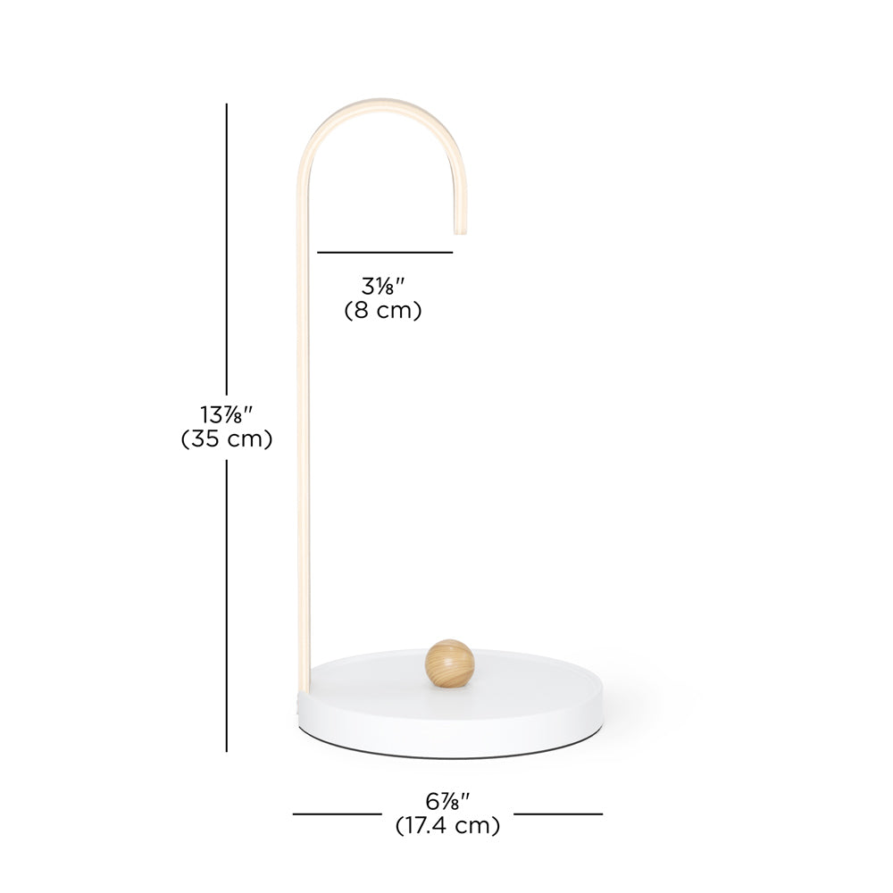 Bellwood Paper Towel Holder - White