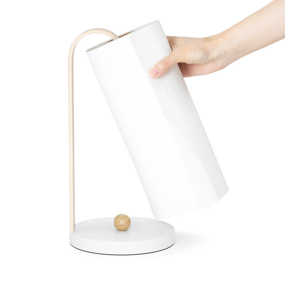 Bellwood Paper Towel Holder - White