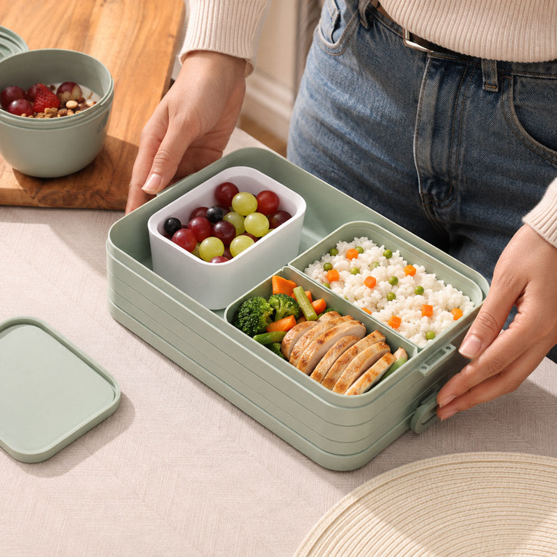 Bento Lunch Box Large - Nordic Sage