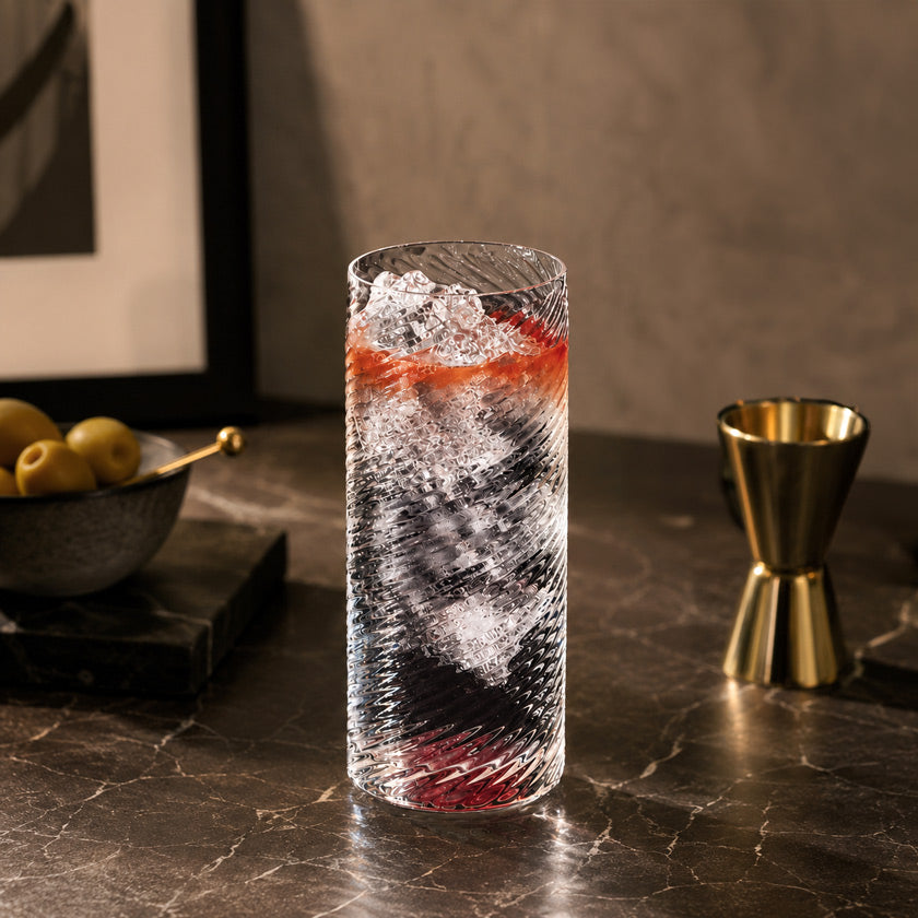Berlin Long Drink Glasses 490ml, Set of 6