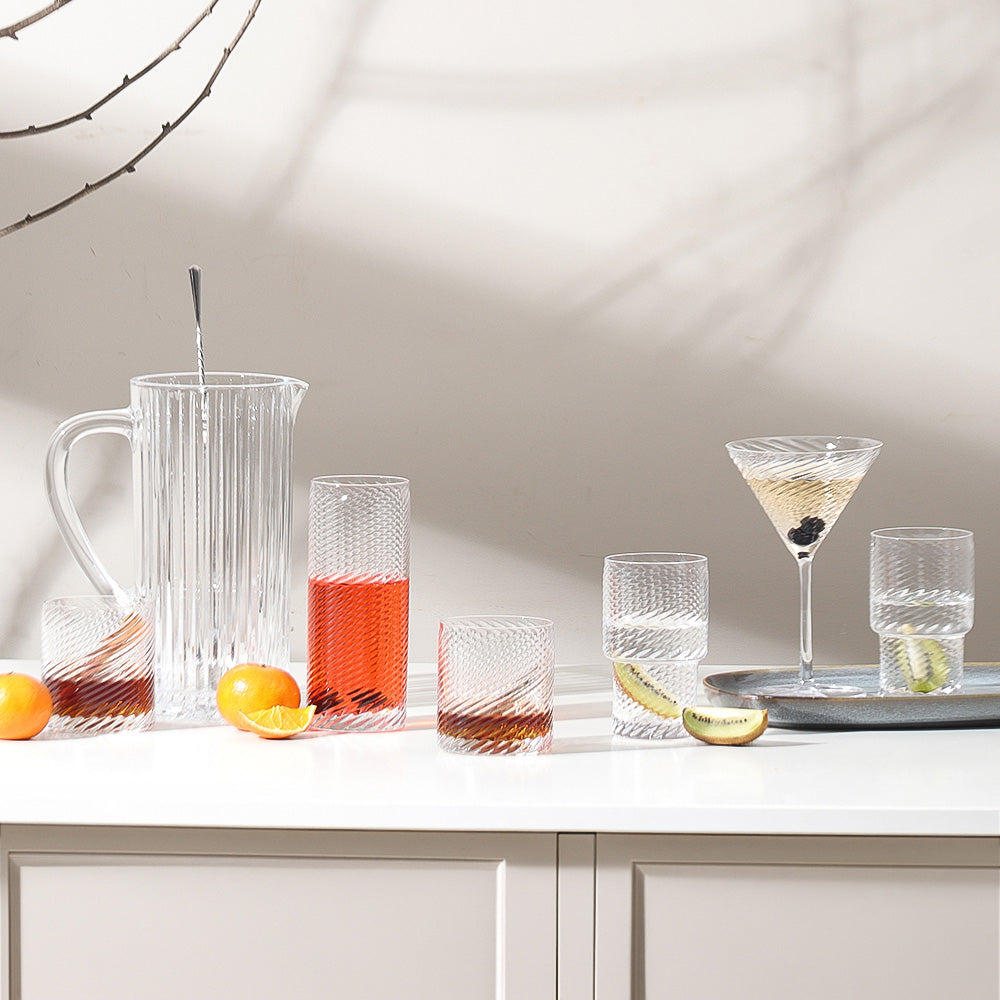 Berlin Long Drink Glasses 490ml, Set of 6