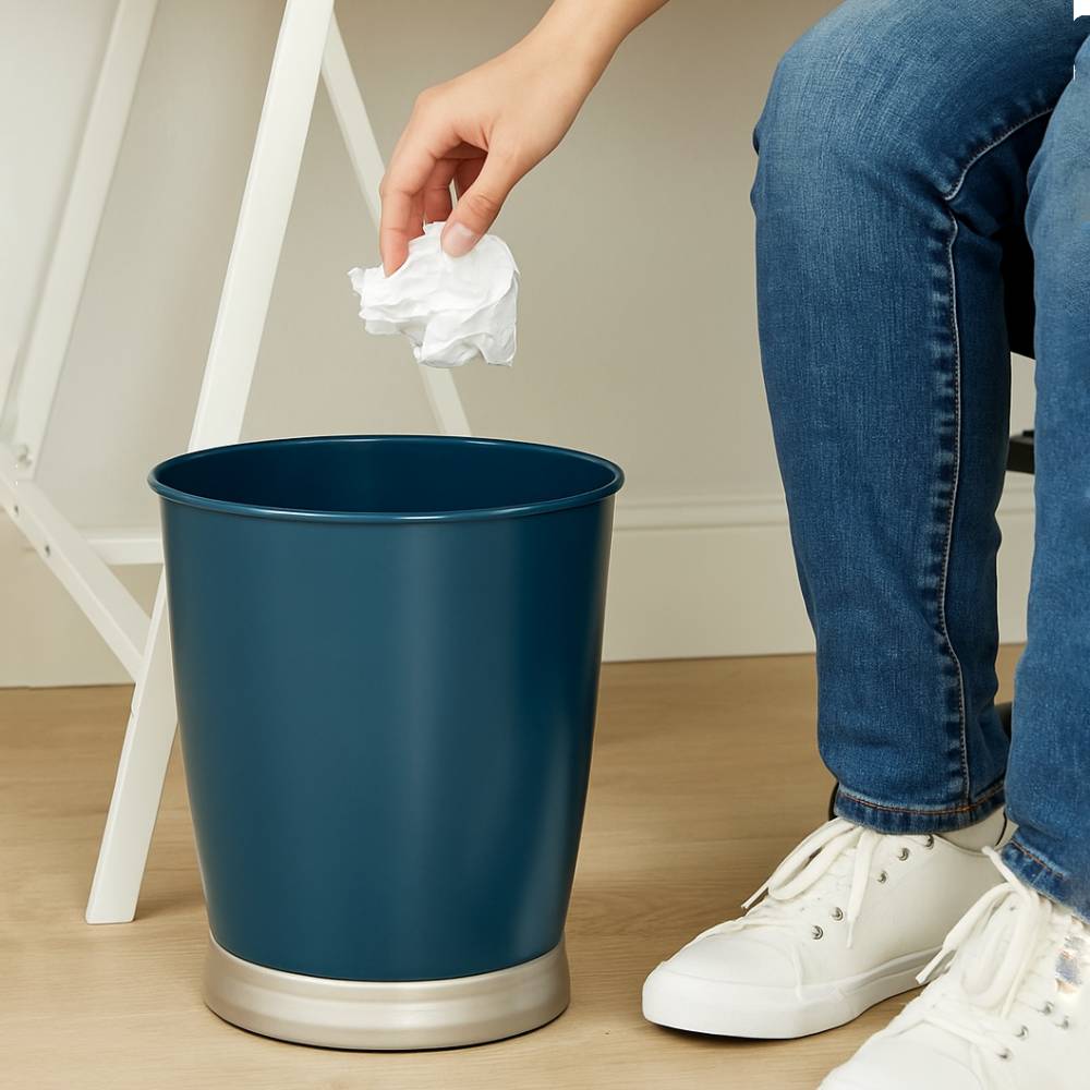 Bexley Waste Bin - Navy