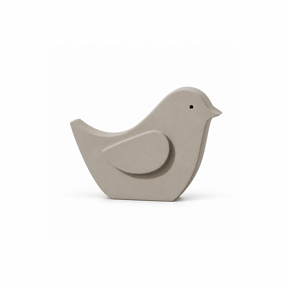Bird Concrete Sculpture - Dark Grey