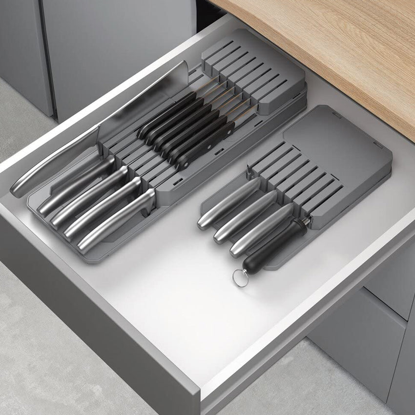 Blade-Fit Adjustable Knife Organizer - Grey