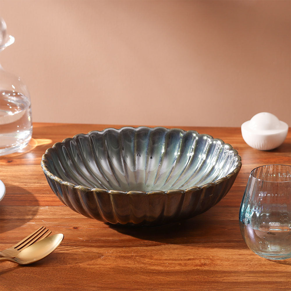Bloom Serving Bowl - Jade