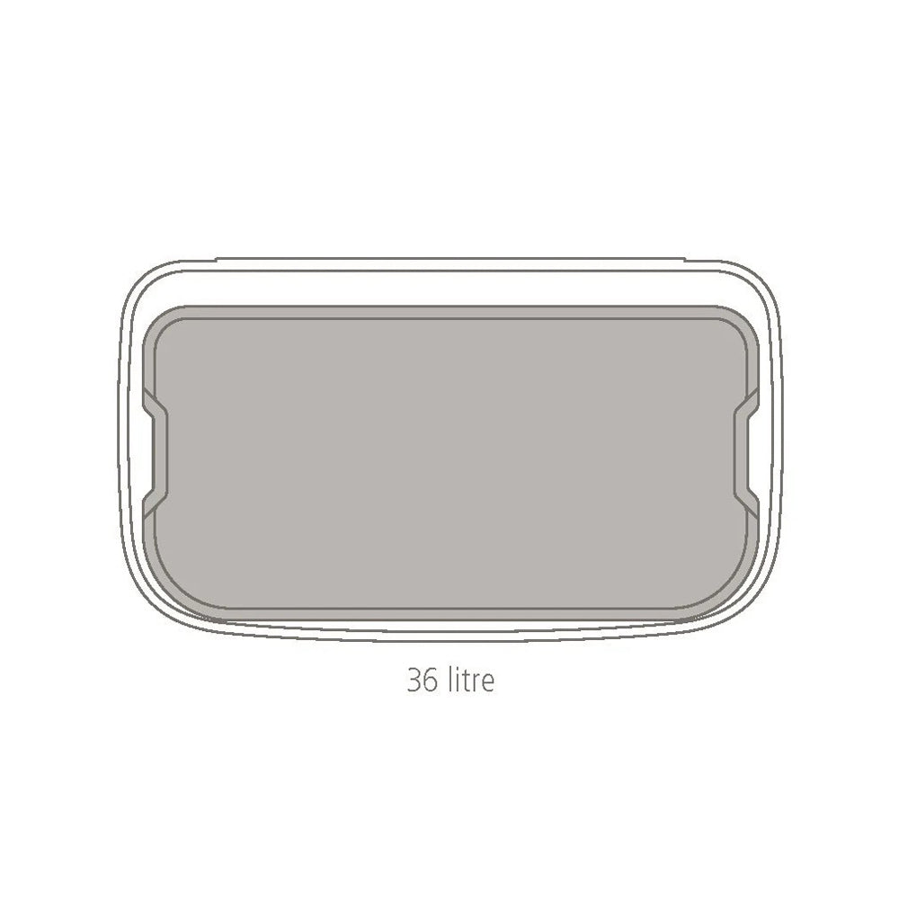 Bo Touch Bin 36L - Metallic Gold