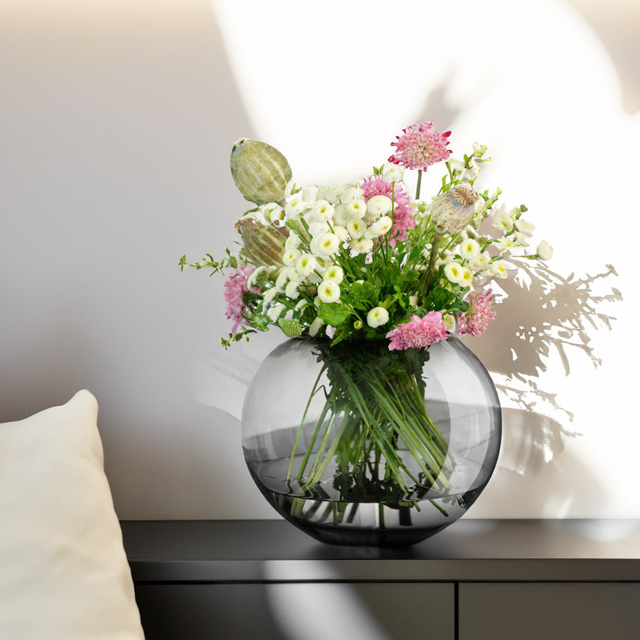 Bola Round Vase - Shadow