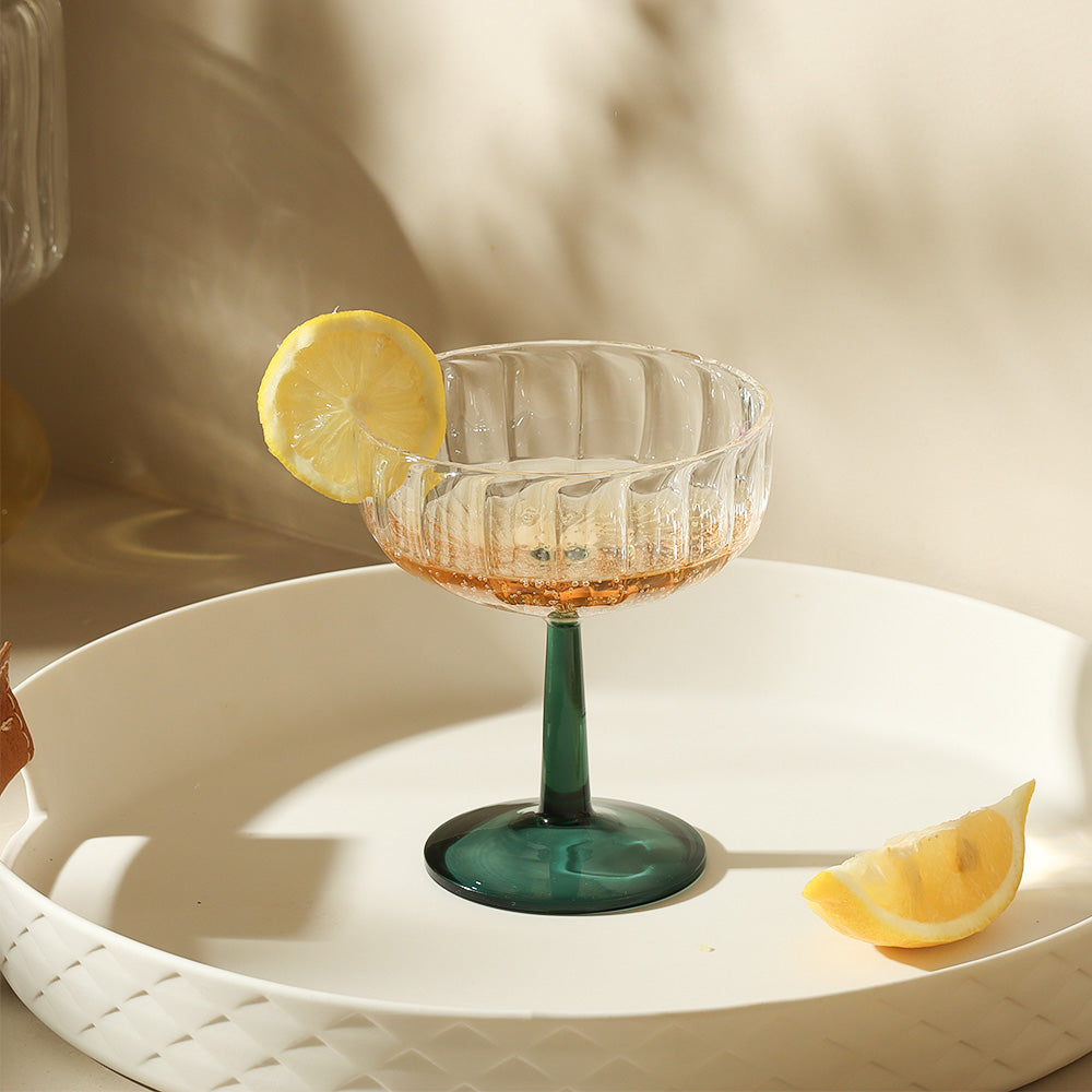Bonbon Dessert Cups, Set of 2 - Emerald Green