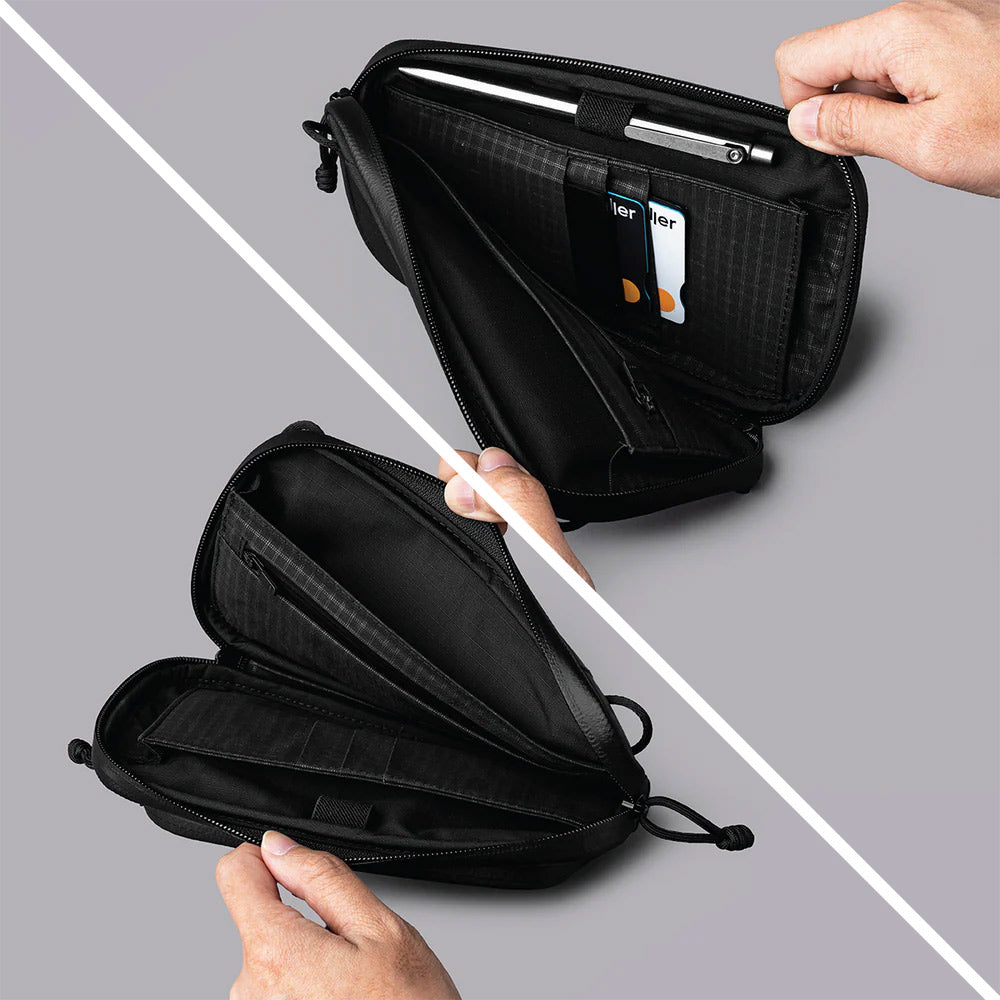 Bravo Passport Pouch - Axoflux Black
