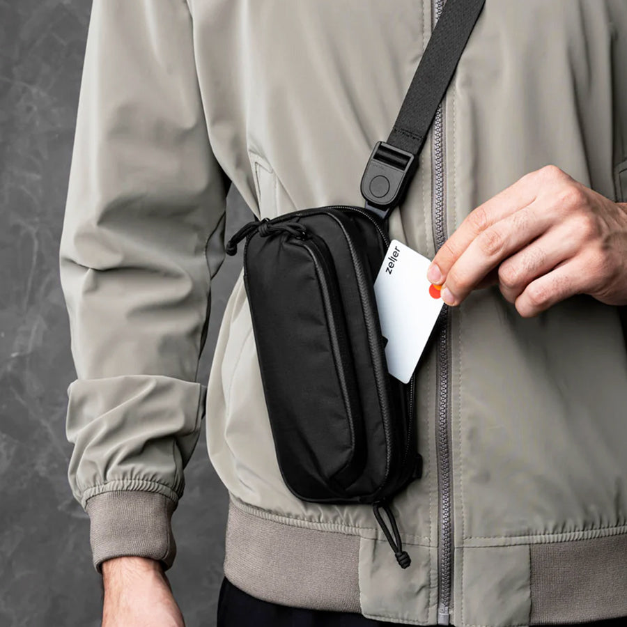 Bravo Passport Pouch - Axoflux Black