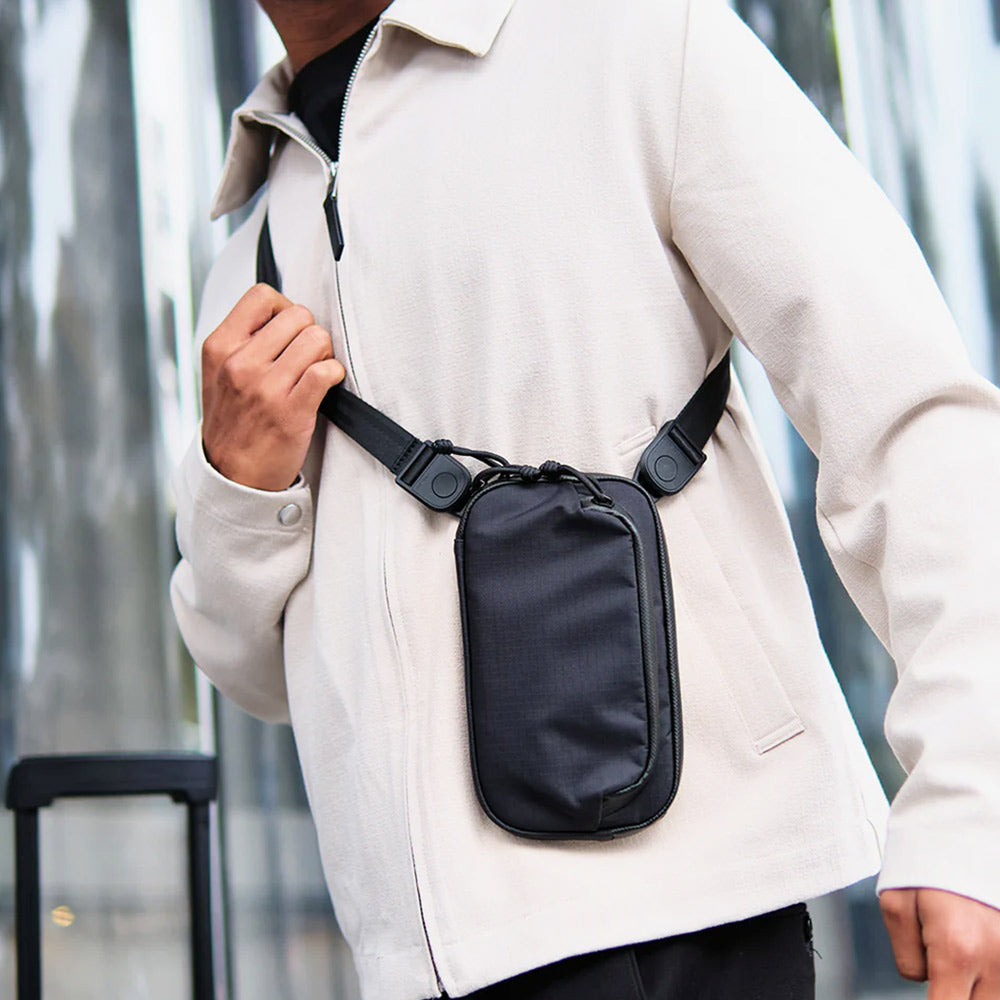 Bravo Passport Pouch - Axoflux Black