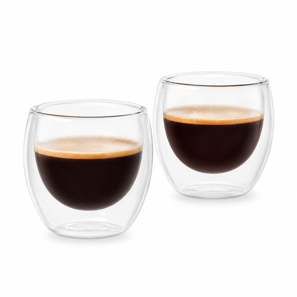 Brew Double Wall Glasses, Set of 2 - Mini