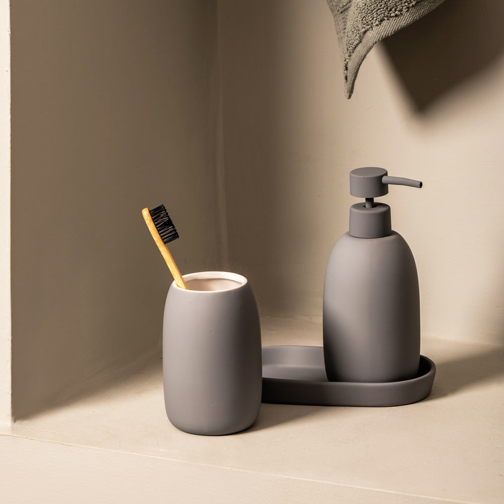 Brio 3-piece Bathroom Set - Grey