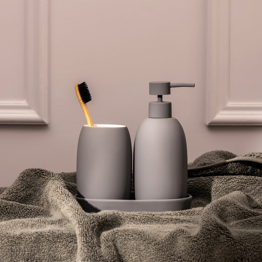 Brio 3-piece Bathroom Set - Grey