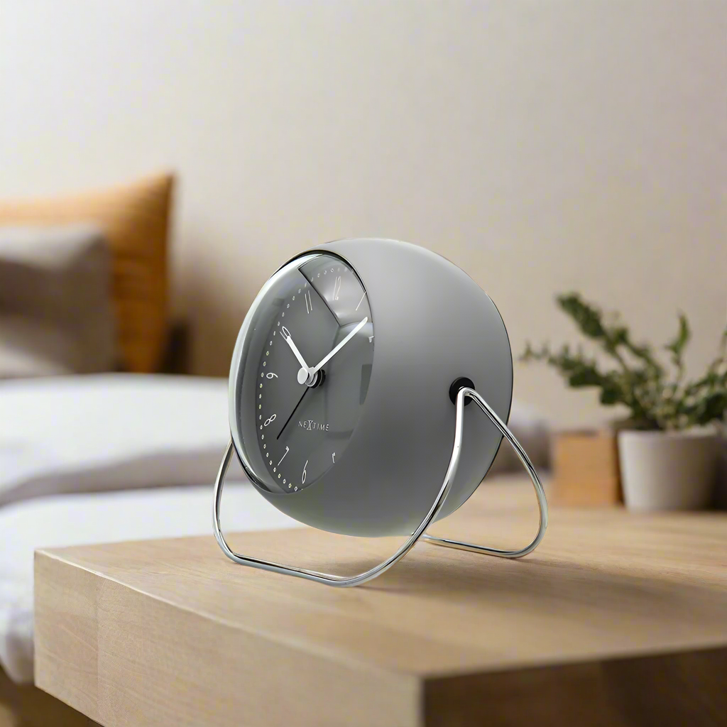 Bubble Alarm Clock - Grey