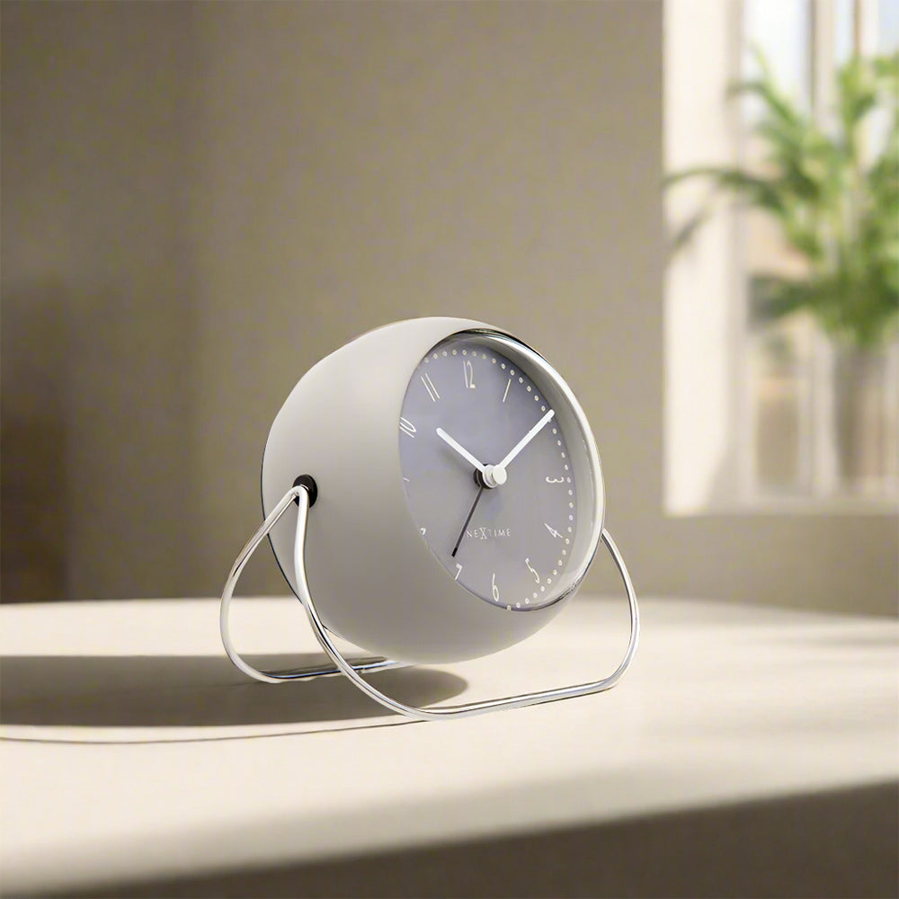 Bubble Alarm Clock - Grey