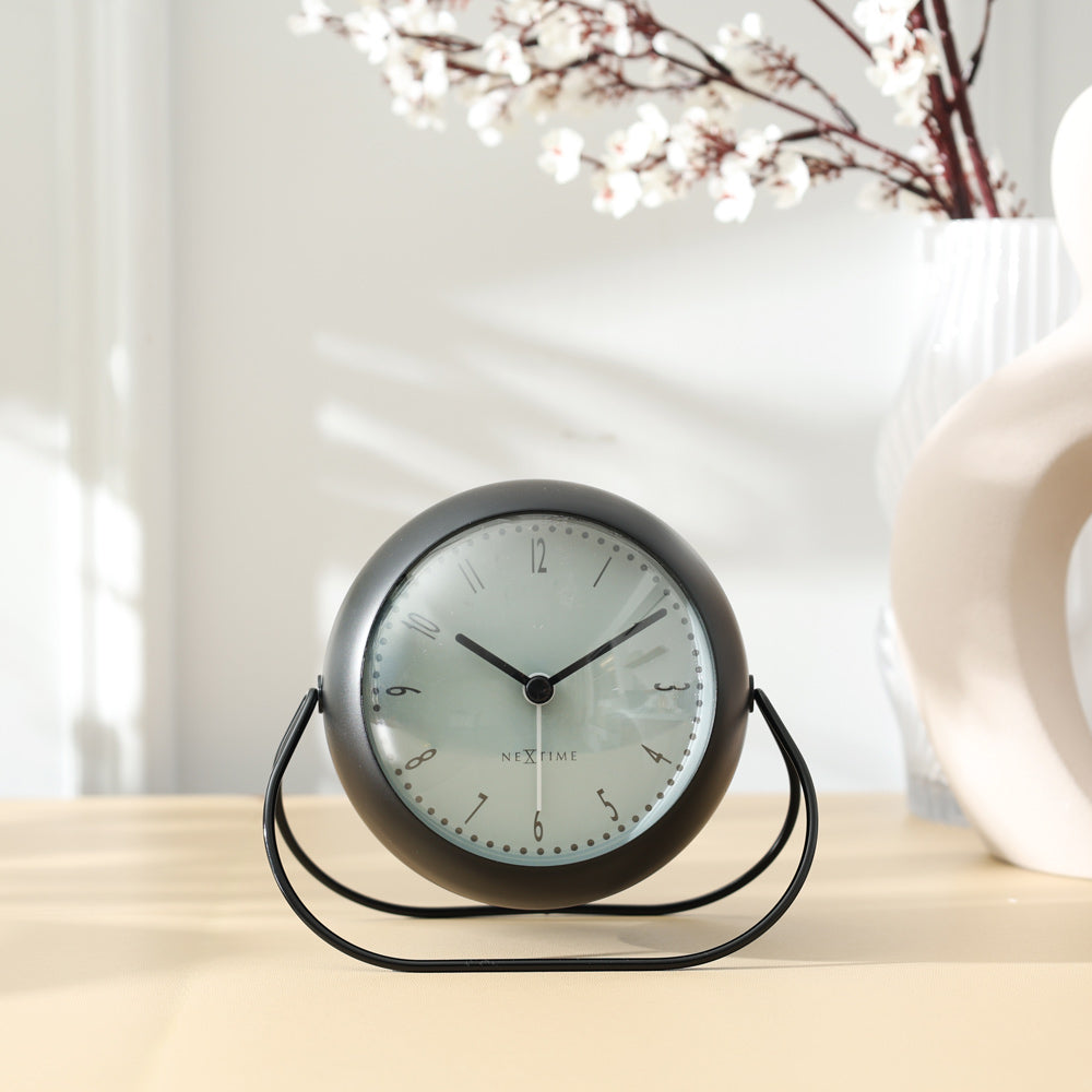 Bubble Alarm Clock - Black