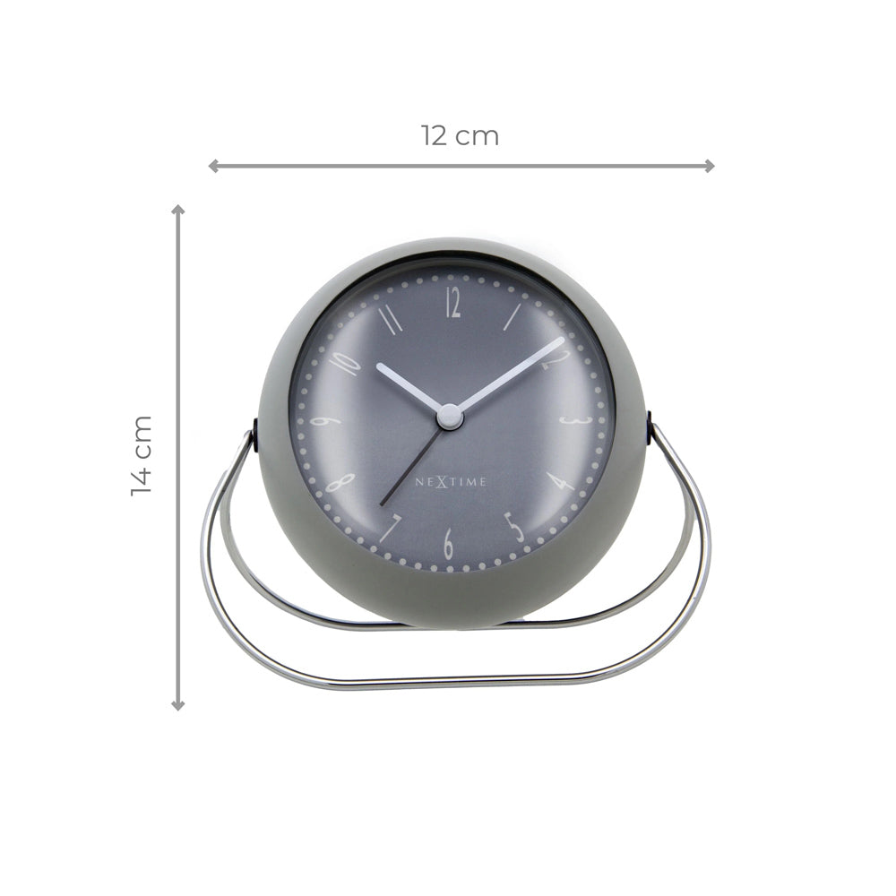 Bubble Alarm Clock - Grey