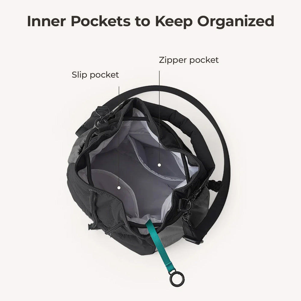 Paz Bucket Bag 5L - Black