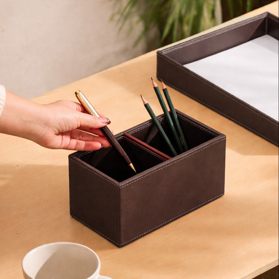 Bureau Duo Organiser - Walnut