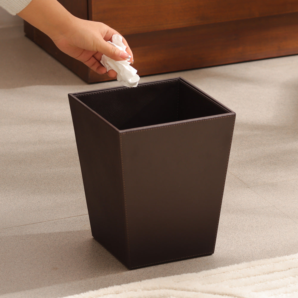 Bureau Waste Bin - Walnut