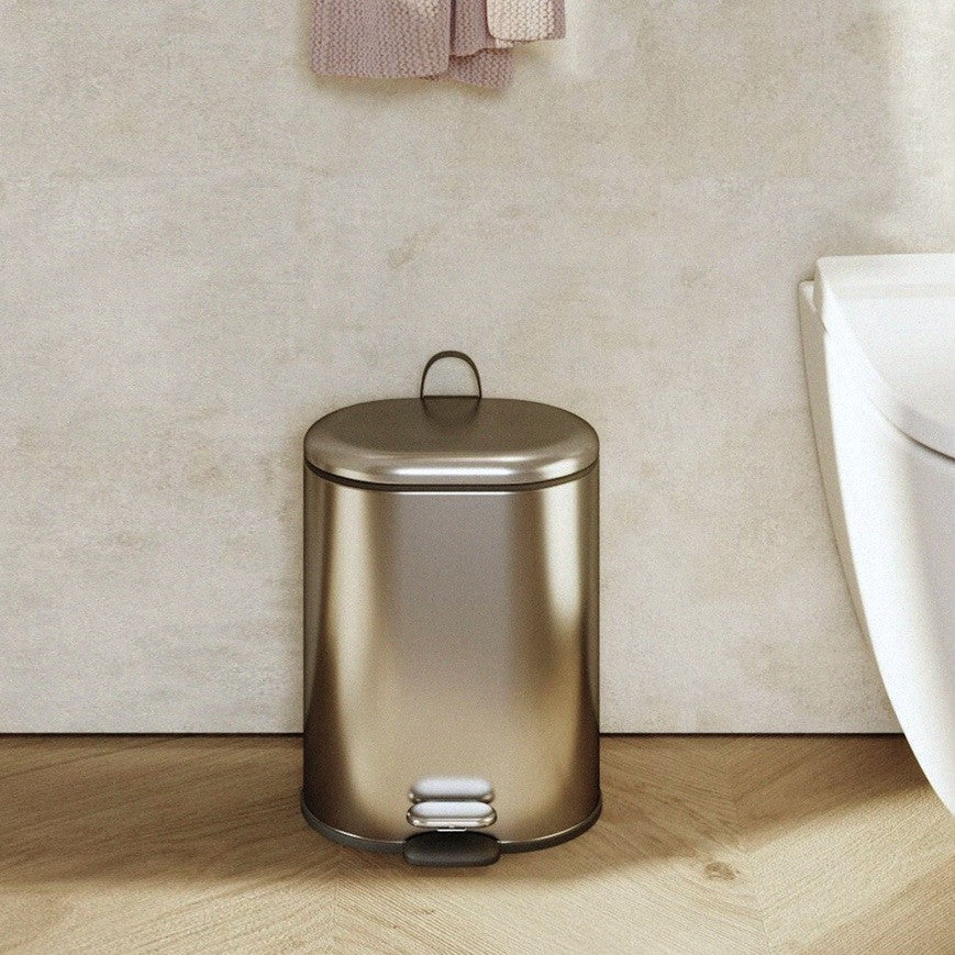 Essentials Pedal Bin - Inox