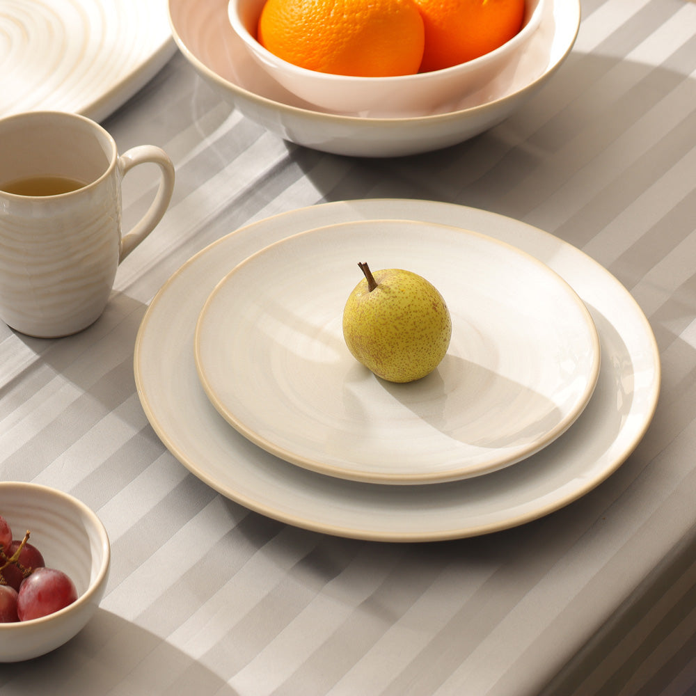 Café RT Dinner Plate - Greyish White