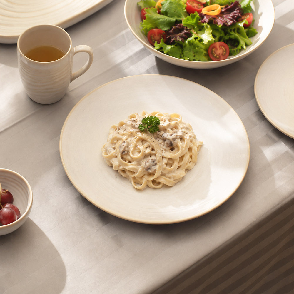 Café RT Dinner Plate - Greyish White