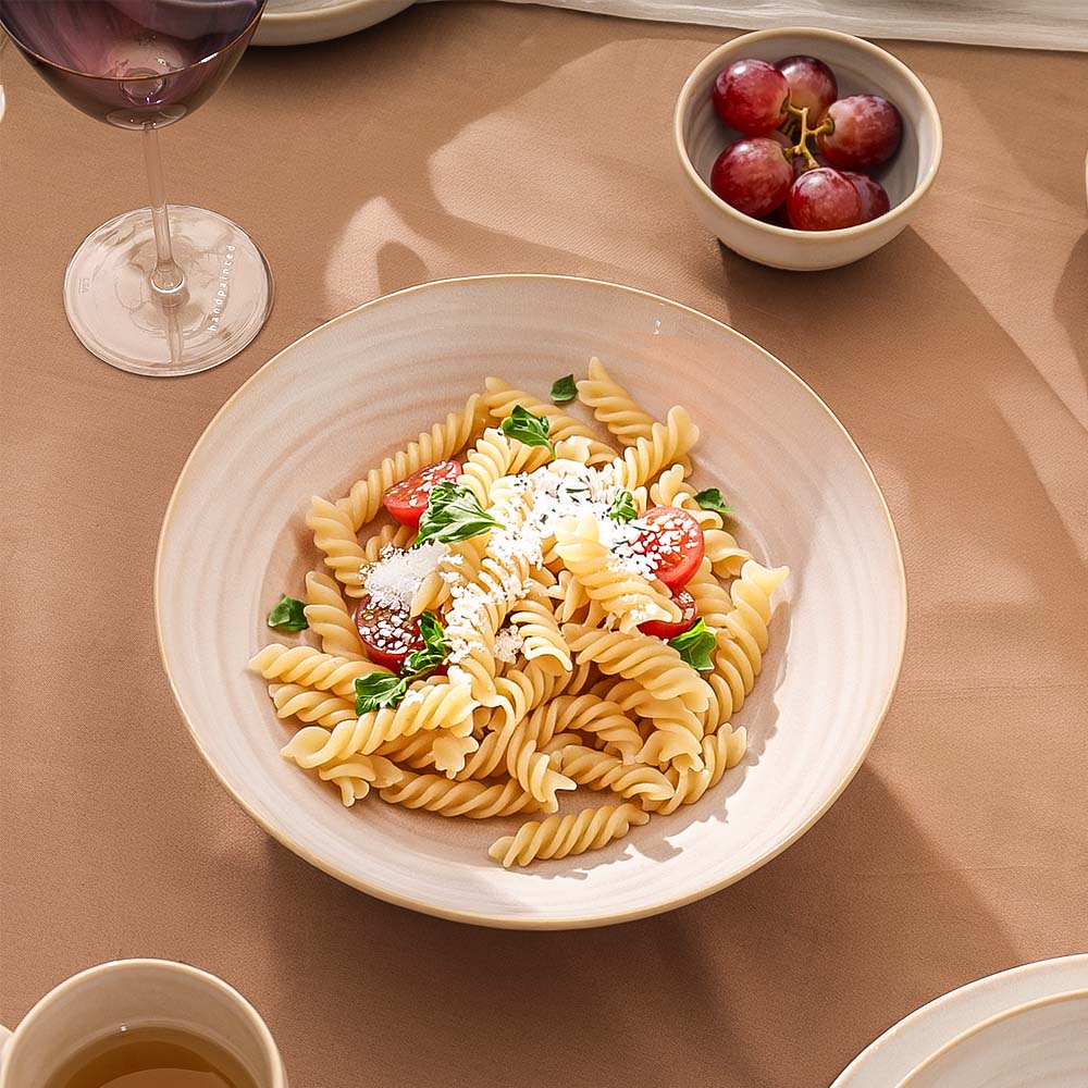 Café RT Serving Bowl - Greyish White