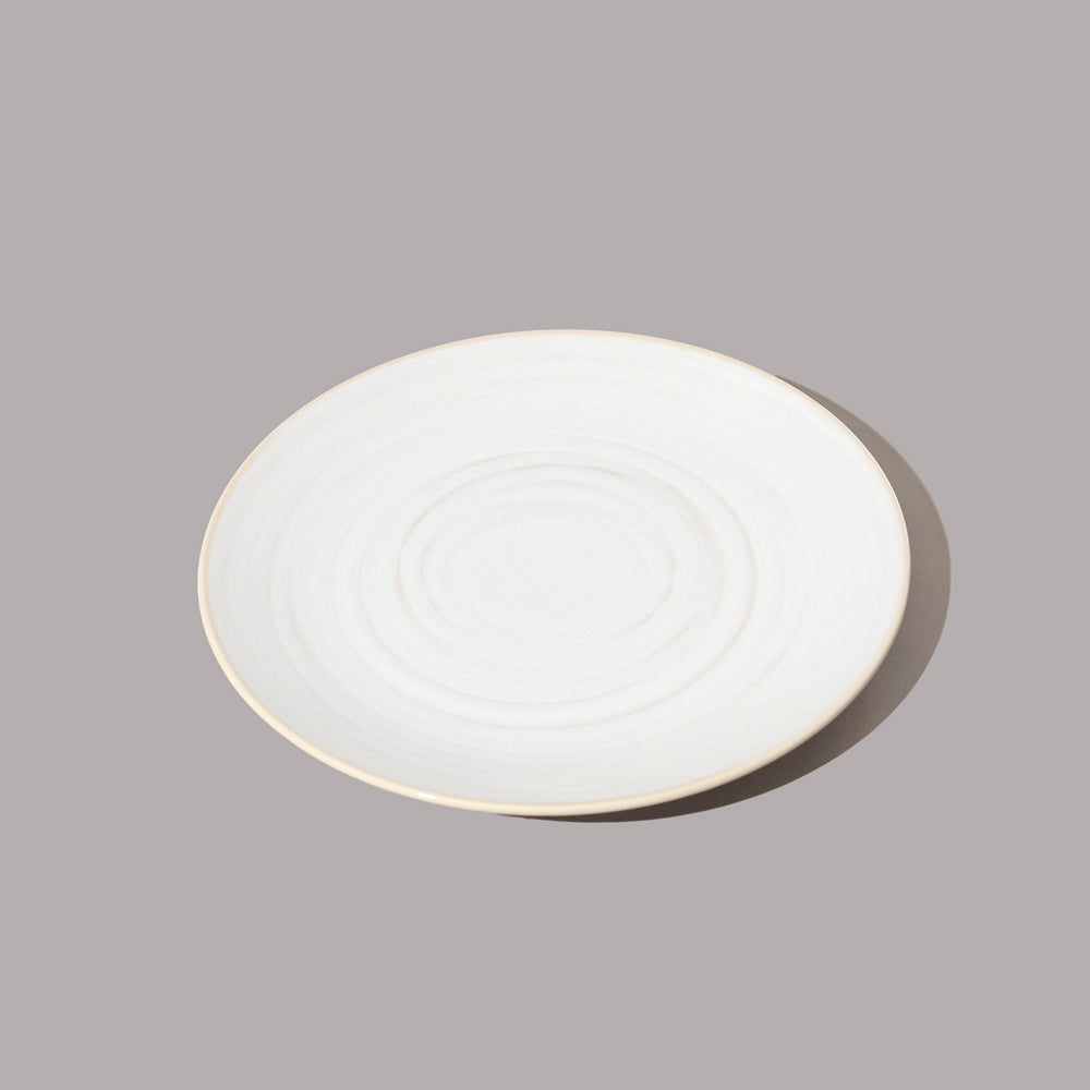 Café RT Dinner Plate - Greyish White