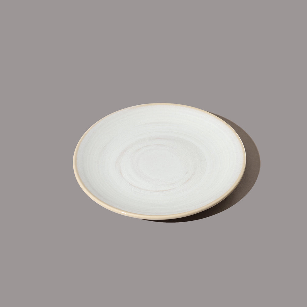Café RT Quarter Plate - Greyish White