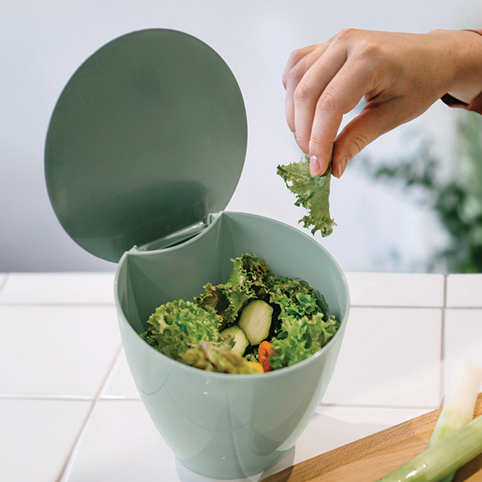 Calypso Food Waste Bin - Nordic Sage