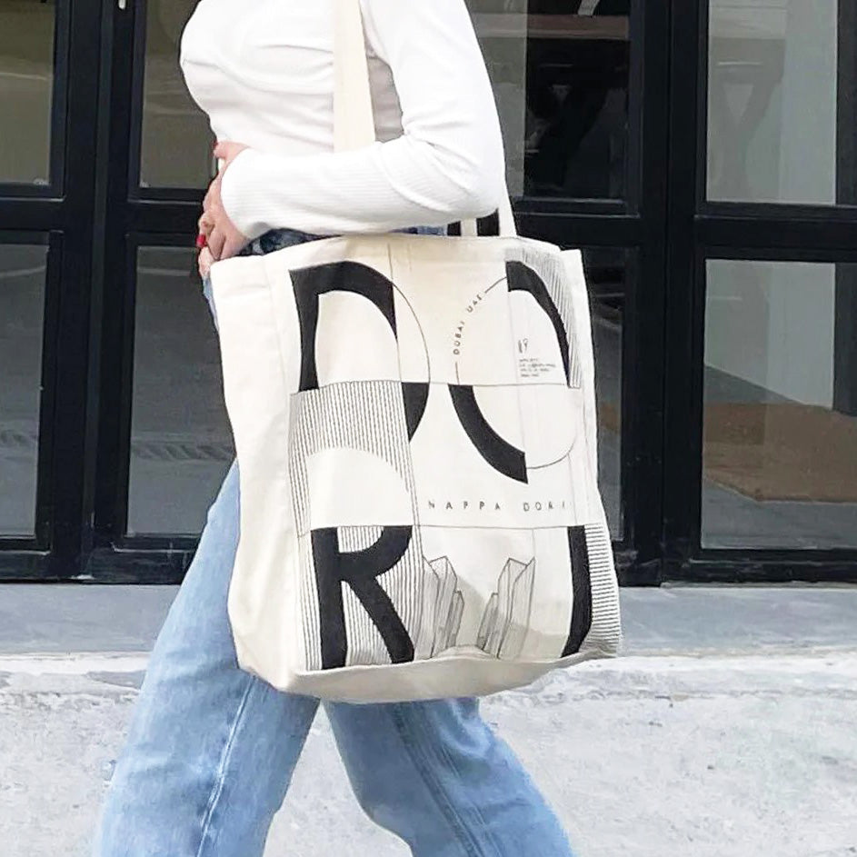 Canvas Tote Bag - Dubai