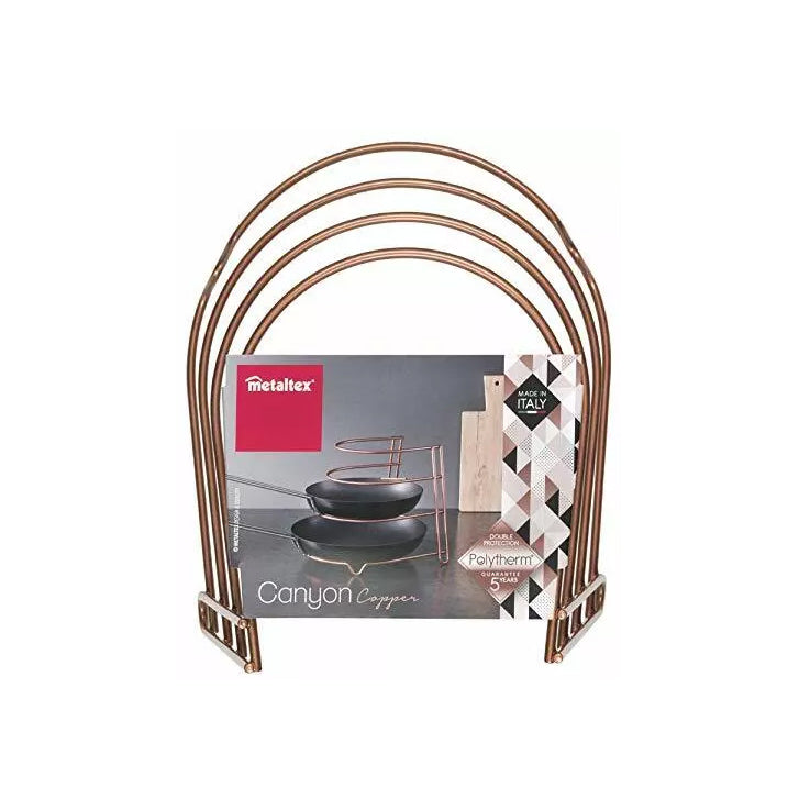 Canyon 3-Tier Frying Pan Holder - Copper