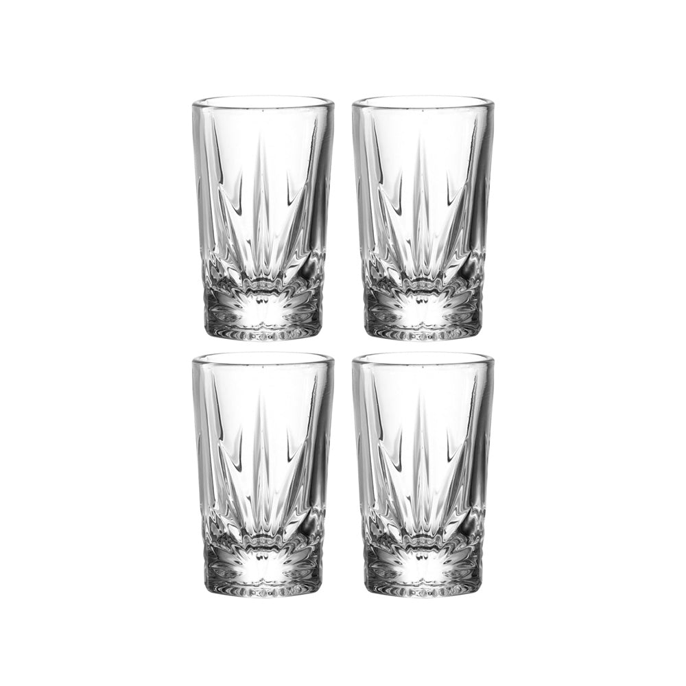 Capri Shot Glasses 70ml, Set of 4