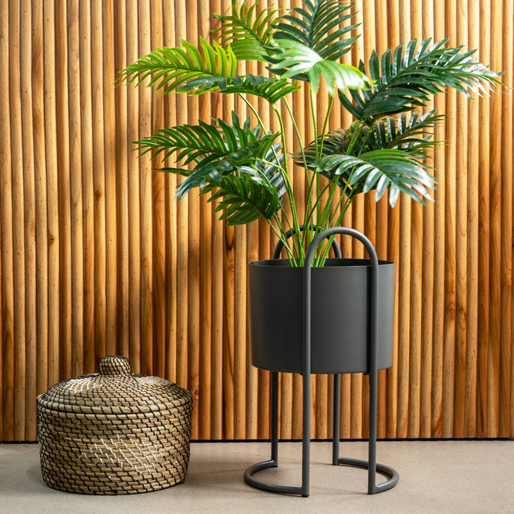 Cara Planter Short - Gunmetal