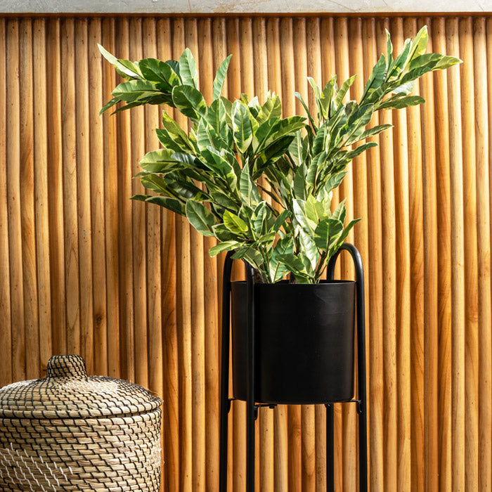 Cara Planter Tall - Black