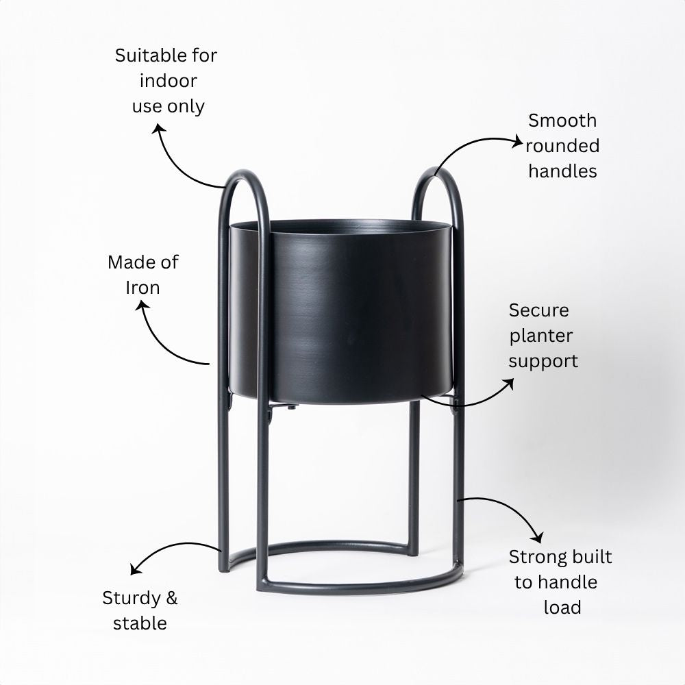 Cara Planter Short - Black