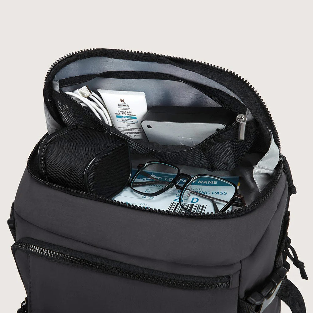 Carry-On Expandable Travel Backpack 38L - Black