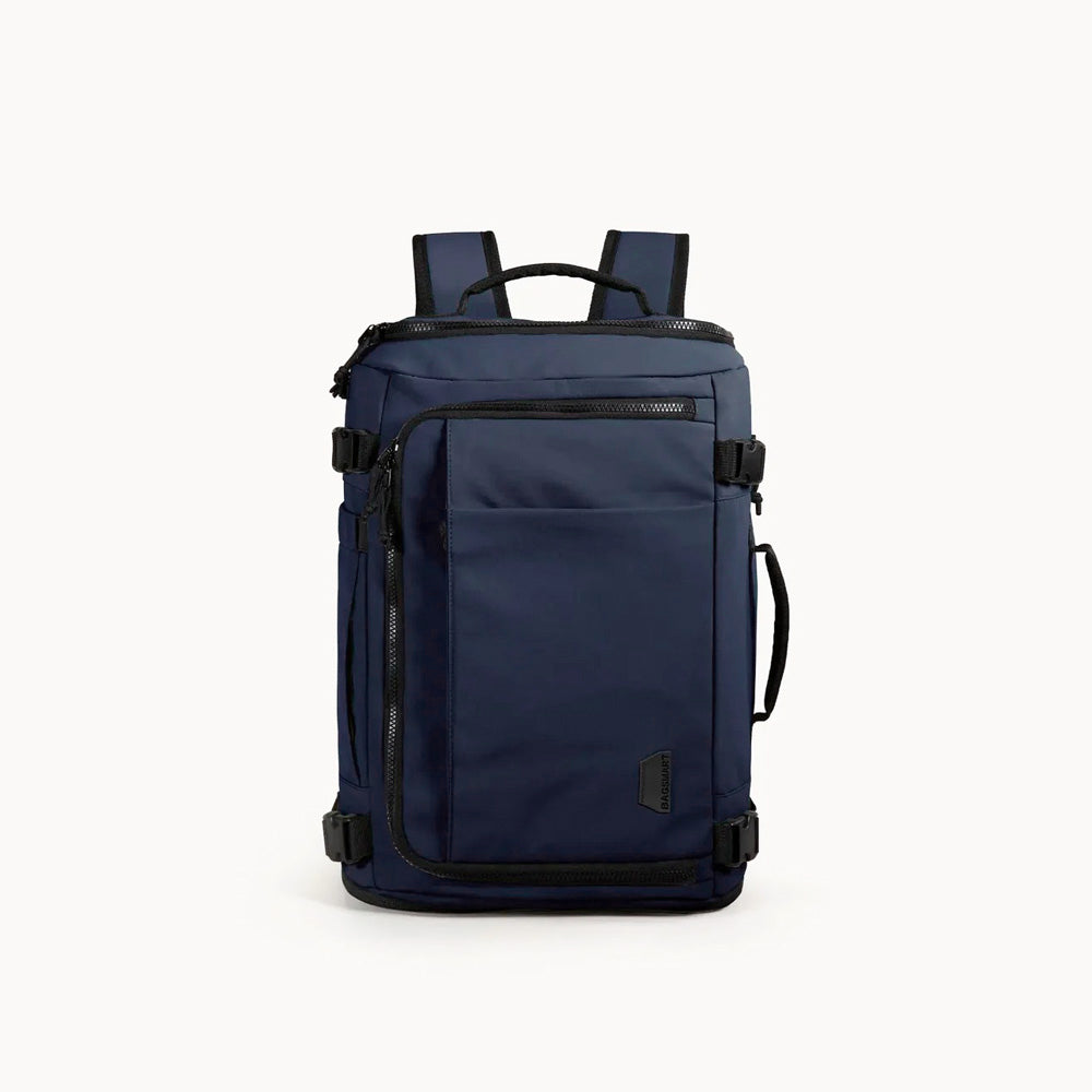 Carry-On Expandable Travel Backpack 38L - Navy Blue