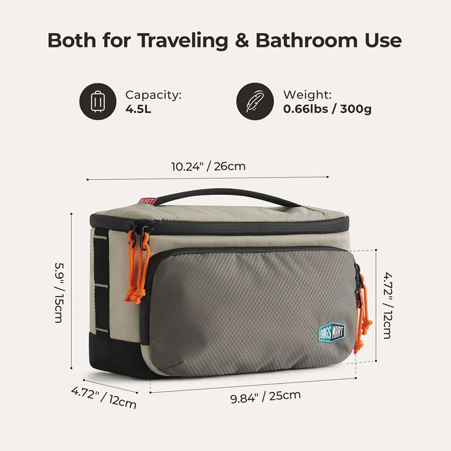 Carry-On Hanging Toiletry Bag - Peyote