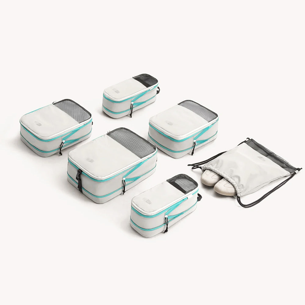 Carry-On Packing Cubes, Set of 6 - Peyote