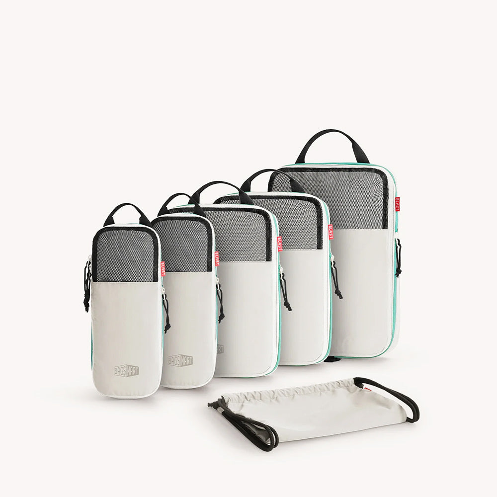 Carry-On Packing Cubes, Set of 6 - Peyote