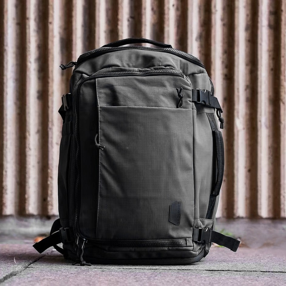 Carry-On Expandable Travel Backpack 38L - Black