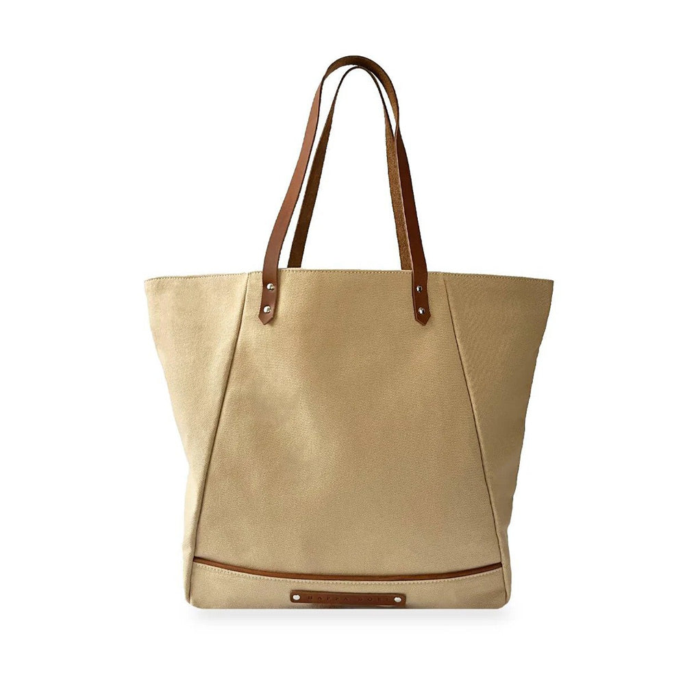Carryall Tote Bag - Beige