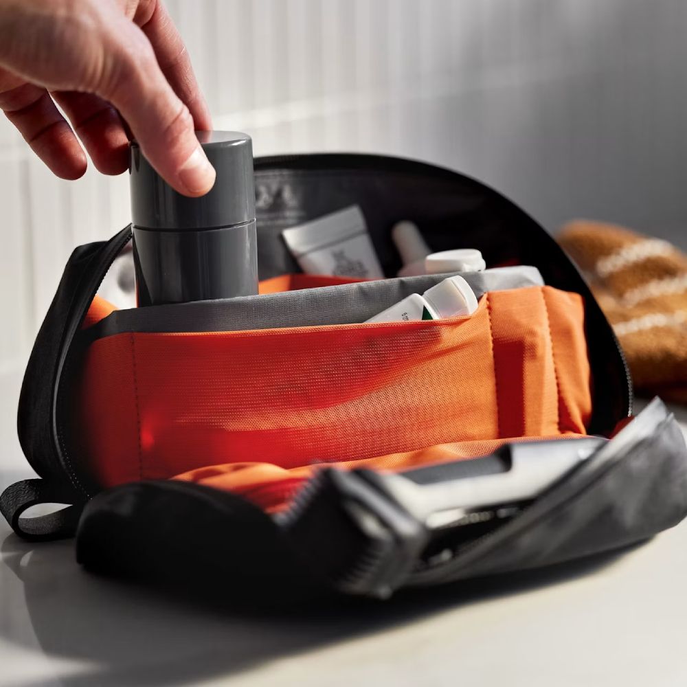 Carryology Essentials Toiletry Kit Plus - Black Ash