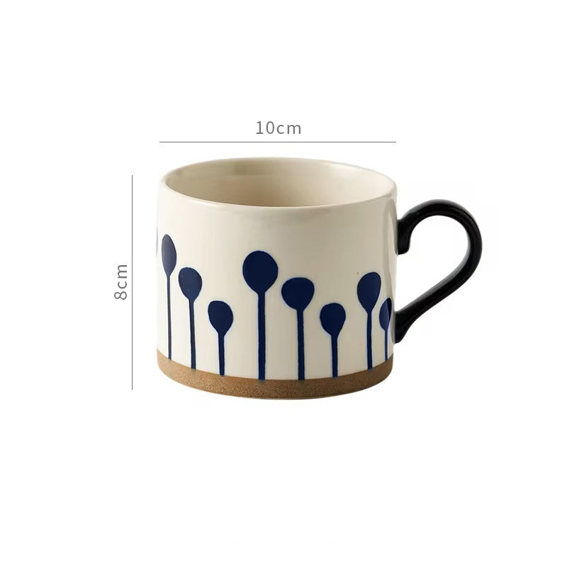 Ceramic Large Mug - Blue Balloons