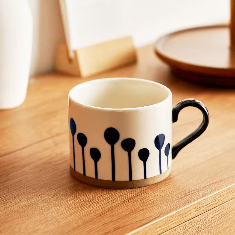 Ceramic Large Mug - Blue Balloons