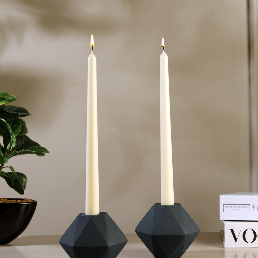 Cero Taper Candles Tall, Set of 4 - Cream